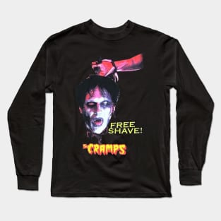 The Cramps // Free Shave! Long Sleeve T-Shirt